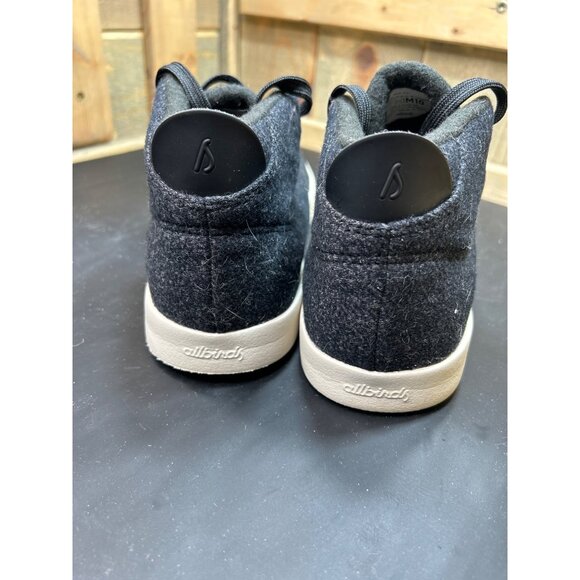 Allbirds WPM Wool Piper Mids Mens High Top Sneakers Size 10 Blue Gray - Picture 3 of 8